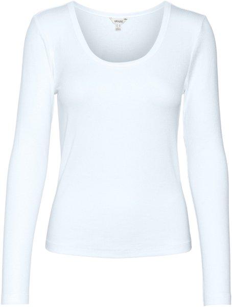 Vero Moda Női póló VMIRWINA Tight Fit 10300894 Bright White XL