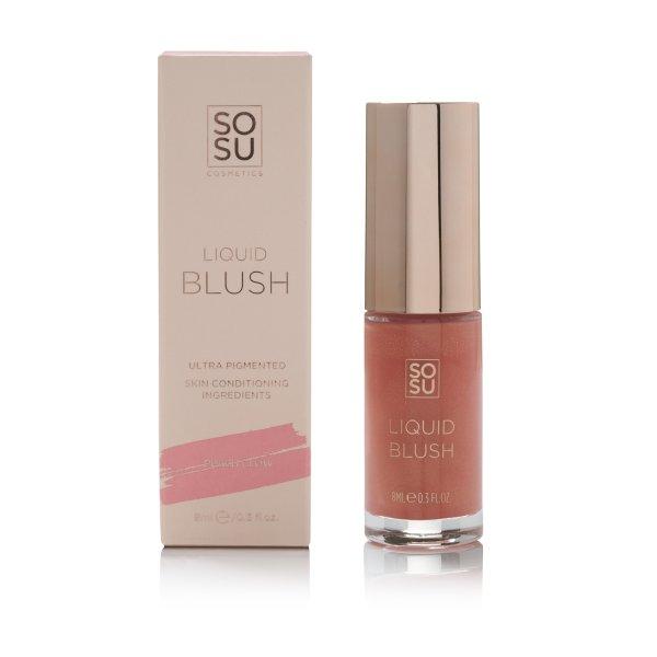 SOSU Cosmetics Folyékony arcpirosító (Liquid Blush) 8 ml Peach