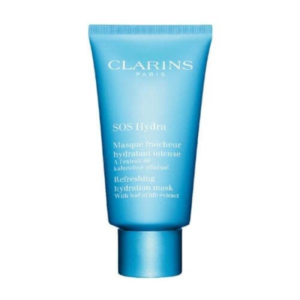 Clarins Frissítő hidratáló arcmaszk SOS (Refreshing
Hydration Mask) 75 ml
