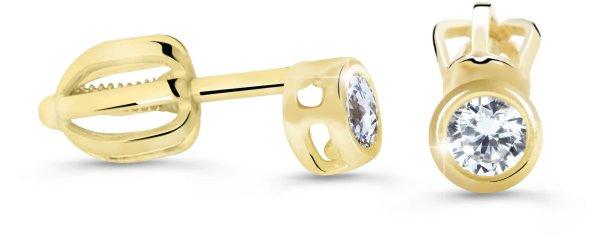 Cutie Diamonds Minimalist bedugós sárga arany fülbevalók
gyémántokkal DZ62231-30-00-X-1