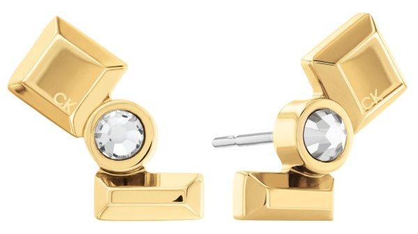 Calvin Klein Gyönyörű aranyozott fülbevaló
kristályokkal 35000235