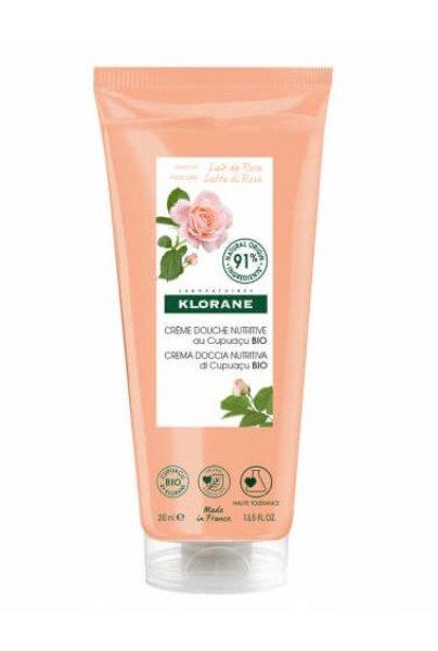 Klorane Tápláló tusfürdő Bio Rózsa tej
(Nourishing Shower Gel) 200 ml