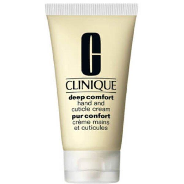 Clinique Hidratáló krém kézre és körmökre
(Deep Comfort Hand and Cuticle Cream) 75 ml