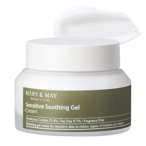 MARY & MAY Nyugtató arckrém Sensitive Soothing Gel (Cream) 70 g