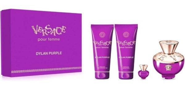 Versace Dylan Purple - EDP 100 ml + testápoló 100 ml +
tusfürdő 100 ml + EDP 5 ml