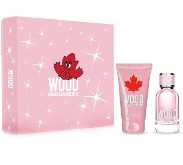 Dsquared² Wood For Her - EDT 30 ml + testápoló 50 ml