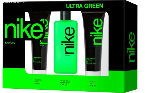 Nike Ultra Green Man - EDT 100 ml + tusfürdő 75 ml +
borotválkozás utáni balzsam 75 ml