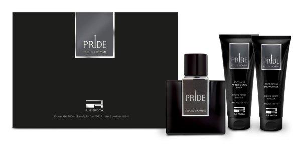 Rue Broca Pride Homme - EDP 100 ml + 100 ml tusolózselé +
borotválkozás utáni balzsam 100 ml
