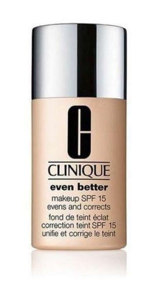 Clinique Folyékony smink a bőr tónusának
egységesítésére SPF 15 (Even Better Make-up) 30 ml 10 CN 08
Linen