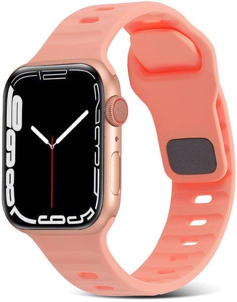 4wrist Szilikon szíj Apple Watch-hoz - 42/44/45/49 mm - Pink