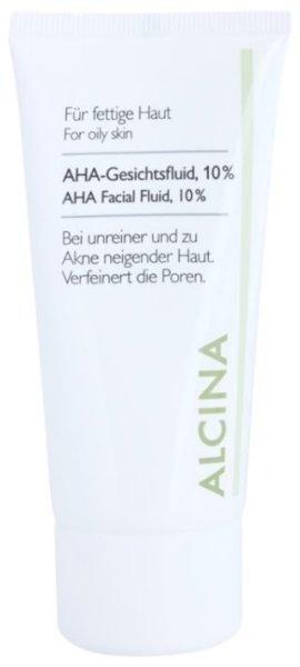 Alcina Bőrápoló fluid AHA savakkal 10% (AHA Facial Fluid, 10%)
50 ml