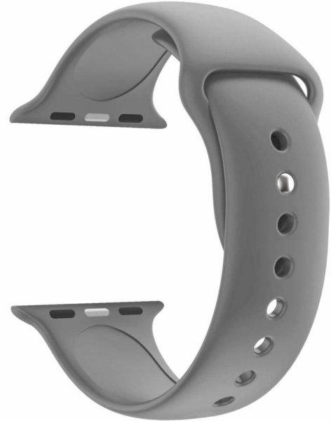 4wrist Szilikon szíj Apple Watch - Szürke 42/44/45/49 mm - S/M