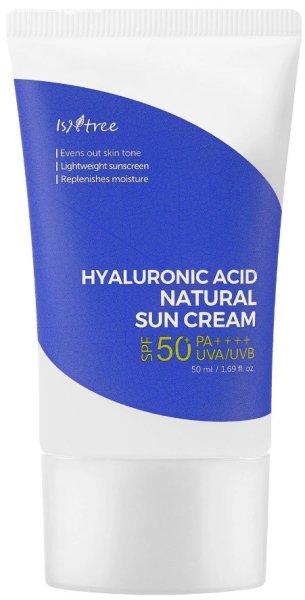 Isntree Fényvédő krém SPF 50+ Hyaluronic Acid (Natural Sun
Cream) 50 ml