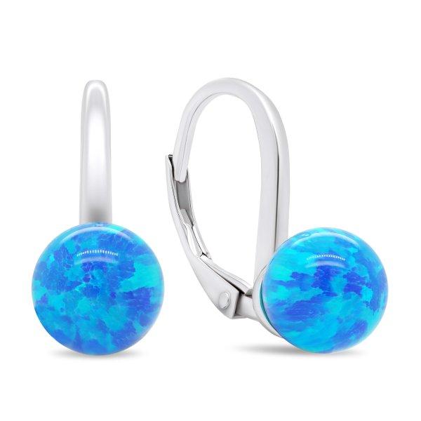 Brilio Silver Divatos ezüst fülbevaló szintetikus opálokkal
EA414WB