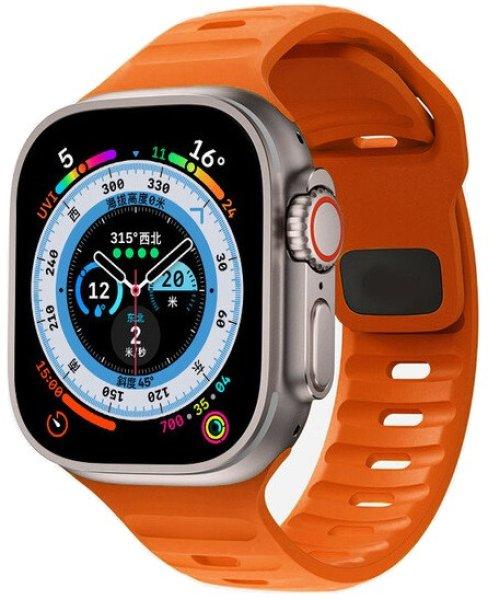 4wrist Szilikon szíj Apple Watch-hoz - Orange 38/40/41 mm