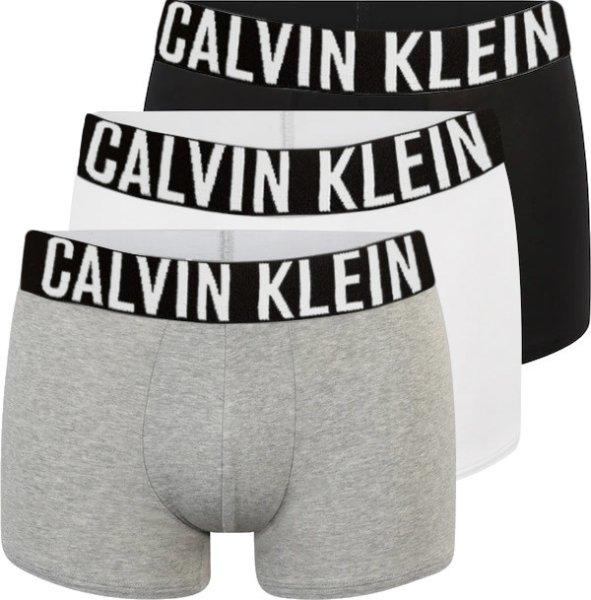 Calvin Klein 3 PACK - férfi boxeralsó Trunk PLUS SIZE NB3839A-MP1 4XL