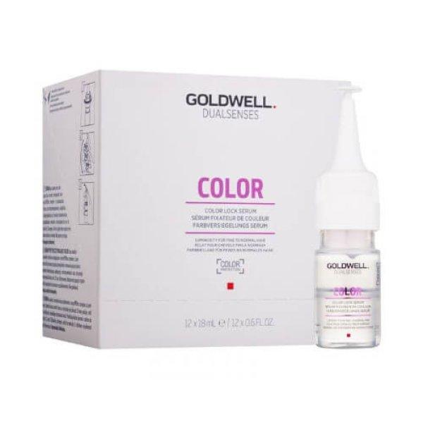 Goldwell Öblítést nem igénylő szérum
vékonyszálú festett hajra Dualsenses Color (Color Lock Serum) 12
x 18 ml
