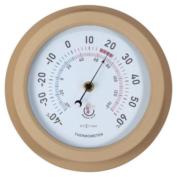 Nextime Kültéri fali hőmérő óra Lily 4302BR