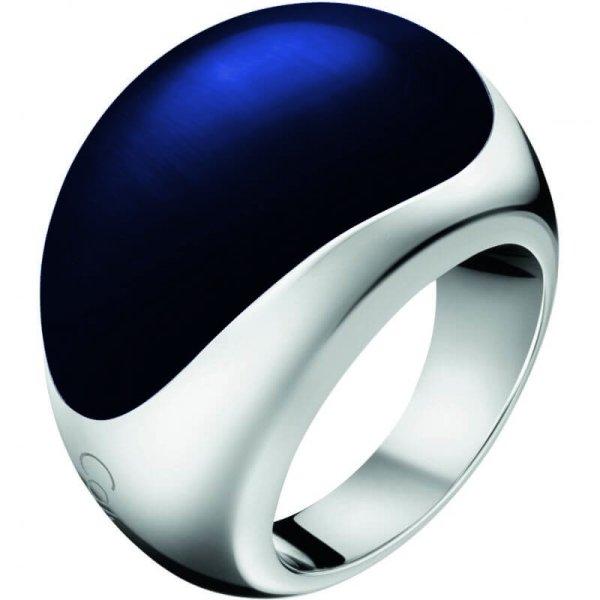 Calvin Klein Acél gyűrű kővel Ellipse KJ3QLR0201 52 mm