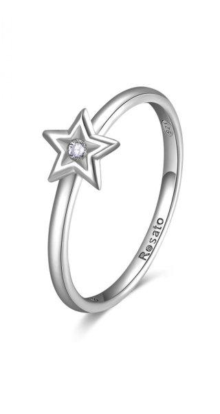 Rosato Bájos ezüst gyűrű csillaggal Allegra RZA027 58 mm