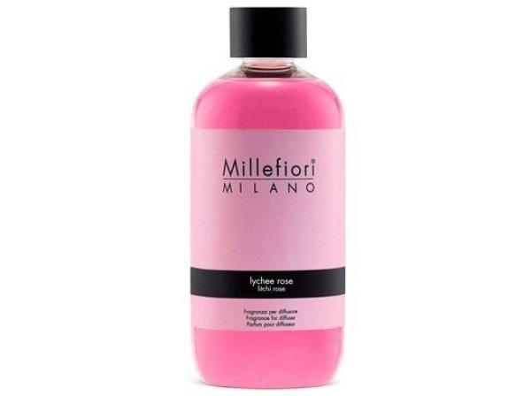 Millefiori Milano Utántöltő aromadiffúzorhoz Natural Licsi
és rózsa 250 ml