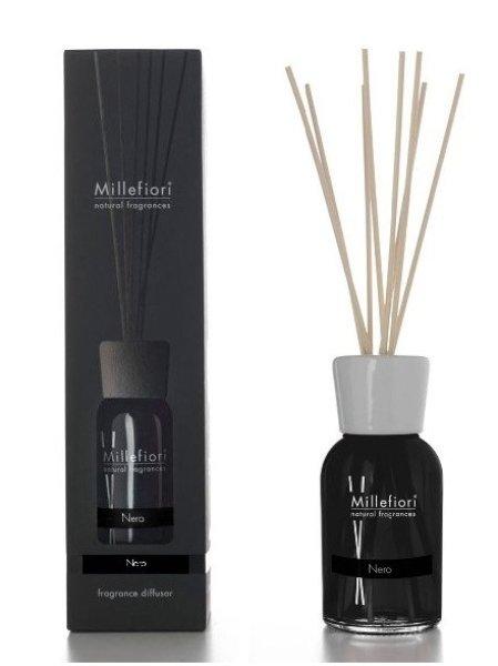 Millefiori Milano Aromadiffúzor Natural Fekete 500 ml