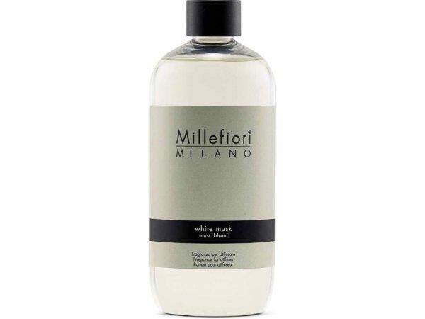 Millefiori Milano Utántöltő aromadiffúzorba Natural
Fehér pézsma 500 ml