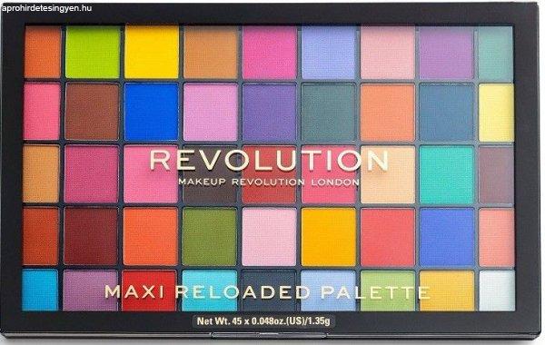 Revolution Maxi paletta 45 szemhéjfestékkel Re-Loaded (Maxi Reloaded
Palette Monster Mattes) 60,75 g