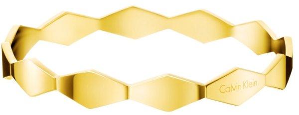 Calvin Klein Tömör arany karkötő Snake KJ5DJD1001 6 cm - XS