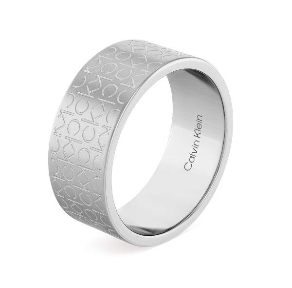 Calvin Klein Stílusos acél gyűrű férfiaknak Iconic
35000437 64 mm