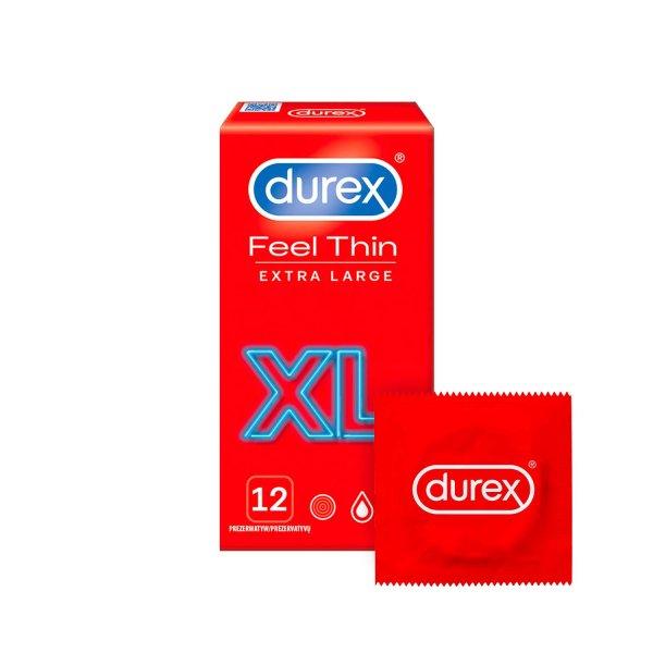 Durex Óvszer Feel Thin XL 3 db
