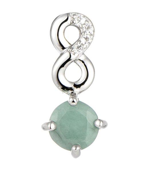 Brilio Silver Gyönyörű ezüst nyaklánc smaragddal
SP08339D (lánc, medál)