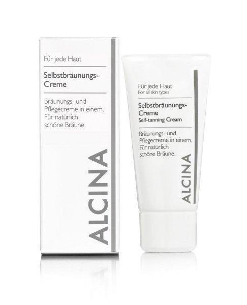Alcina Önbarnító arckrém (Self-tanning Cream) 50 ml
