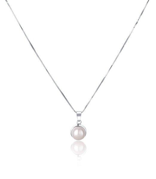 JwL Luxury Pearls Gyengéd nyaklánc valódi fehér
gyönggyel JL0676 (lánc, medál)
