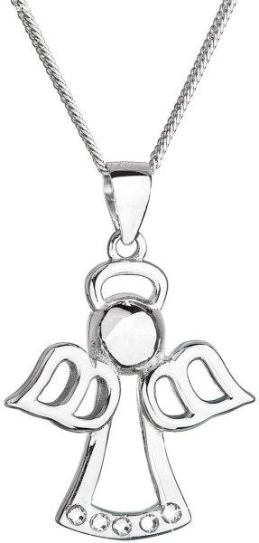 Evolution Group Időtlen ezüst nyaklánc Swarovski
kristállyal 32076.1 (lánc, medál)