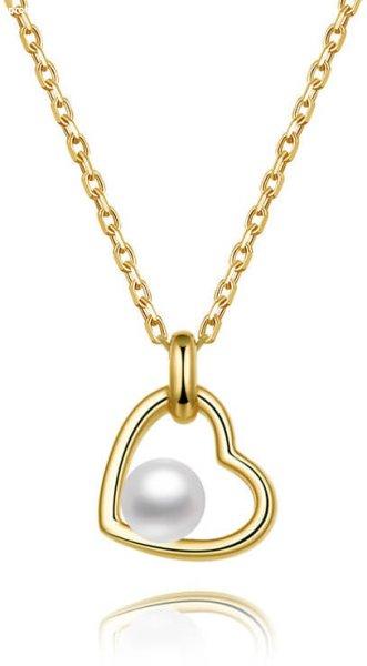 Beneto Aranyozott ezüst nyaklánc folyami gyöngyökkel
AGS1230/47P-GOLD