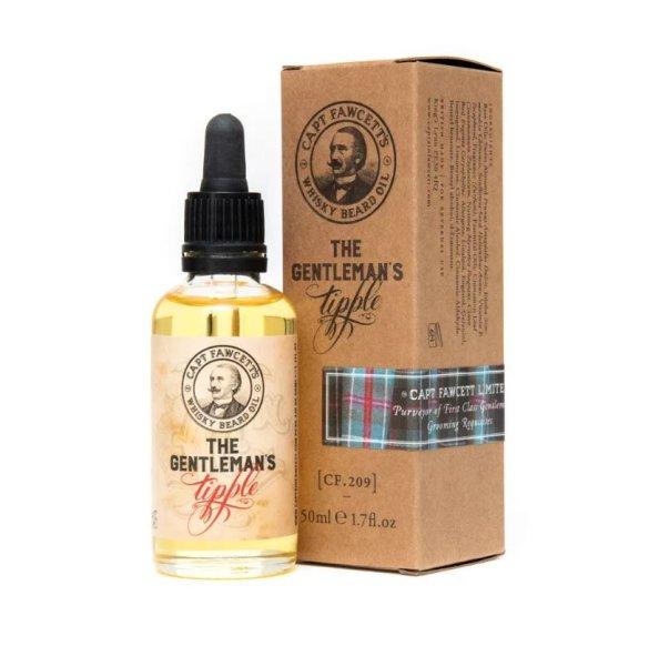 Captain Fawcett Whisky illatú szakállolaj Gentleman´s Tipple
(Beard Oil) 50 ml