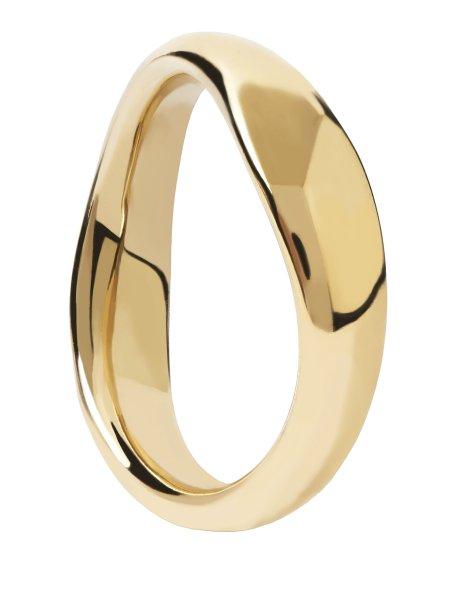 PDPAOLA Gyengéd aranyozott ezüst gyűrű PIROUETTE gold ring
AN01-462 50 mm