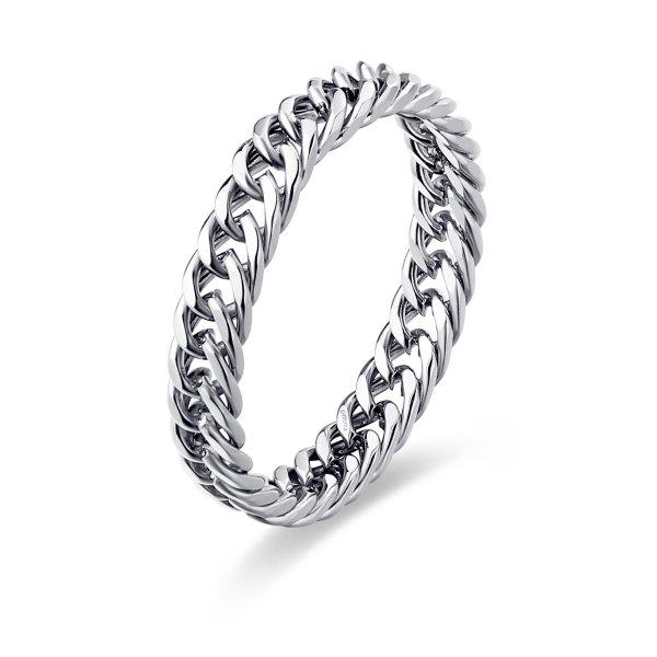 S`Agapõ Jellegzetes acél gyűrű For Love SFV44 54 mm