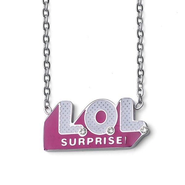 L.O.L. Surprise! Stílusos lányos logós nyaklánc
kristályokkal L1012STLOL