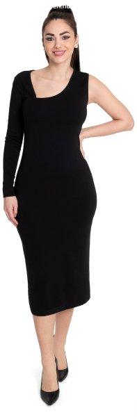 ONLY Női ruha ONLINA Standard Fit 15302675 Black/One Sleeve XL