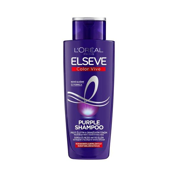 L´Oréal Paris Sampon melírozott, szőke és szürke
hajra Elseve Color-Vive Purple (Shampoo) 200 ml