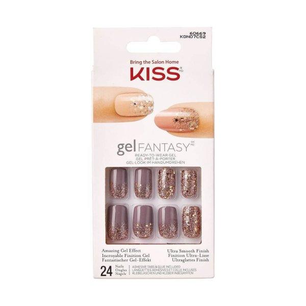 KISS Gél körmök 60669 Gel Fantasy (Nails) 24 db