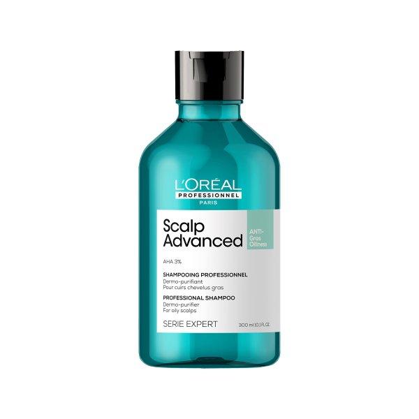 L´Oréal Professionnel Tisztító sampon zsíros
fejbőrre Scalp Advanced (Anti Oiliness Dermo Purifier Shampoo) 500 ml