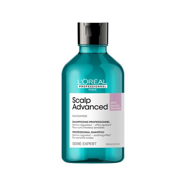 L´Oréal Professionnel Sampon érzékeny fejbőrre Scalp
Advanced Anti-Discomfort Dermo (Regulator Shampoo) 500 ml