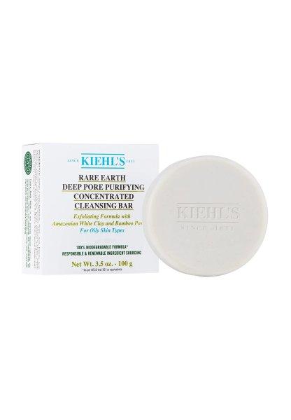Kiehl´s Tisztító szappan zsíros bőrre Rare Earth (Deep
Pore Purifying Cleansing Bar) 100 g