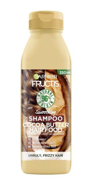 Garnier Hajsimító sampon kezelhetetlen hajra Hair Food Cocoa Butter
(Shampoo) 350 ml