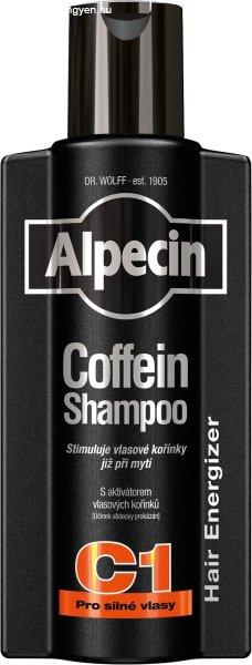 Alpecin Koffeines sampon hajhullás ellen C1 Black Edition (Coffein Shampoo)
375 ml