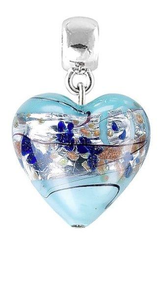 Lampglas Bájos medál Ice Heart tiszta ezüsttel ellátott
Lampglas S29 gyönggyel