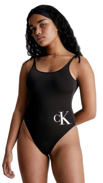 Calvin Klein Női szett - egyrészes fürdőruha, fejpánt
és törölköző KW0KW02087-BEH XS